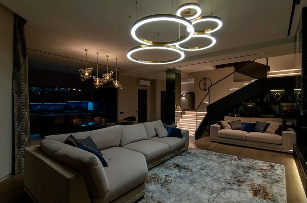 Led chandeliers